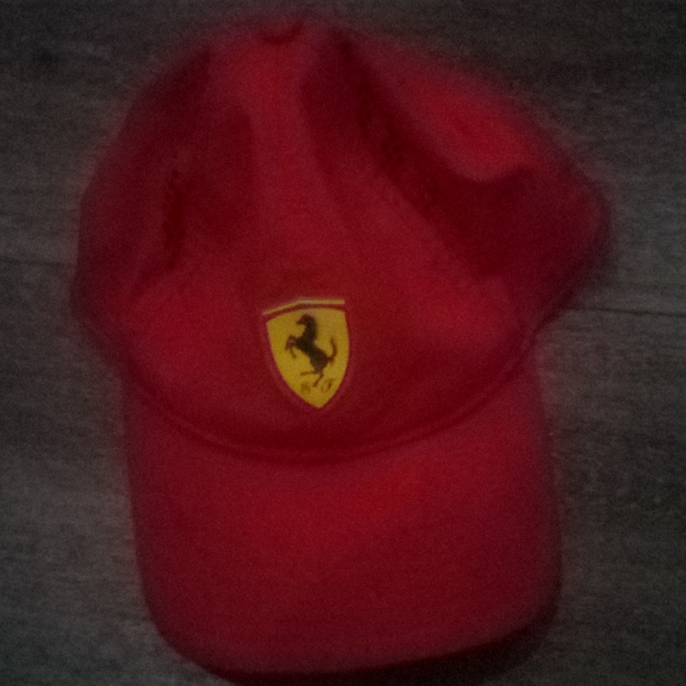 Red Ferrari cap